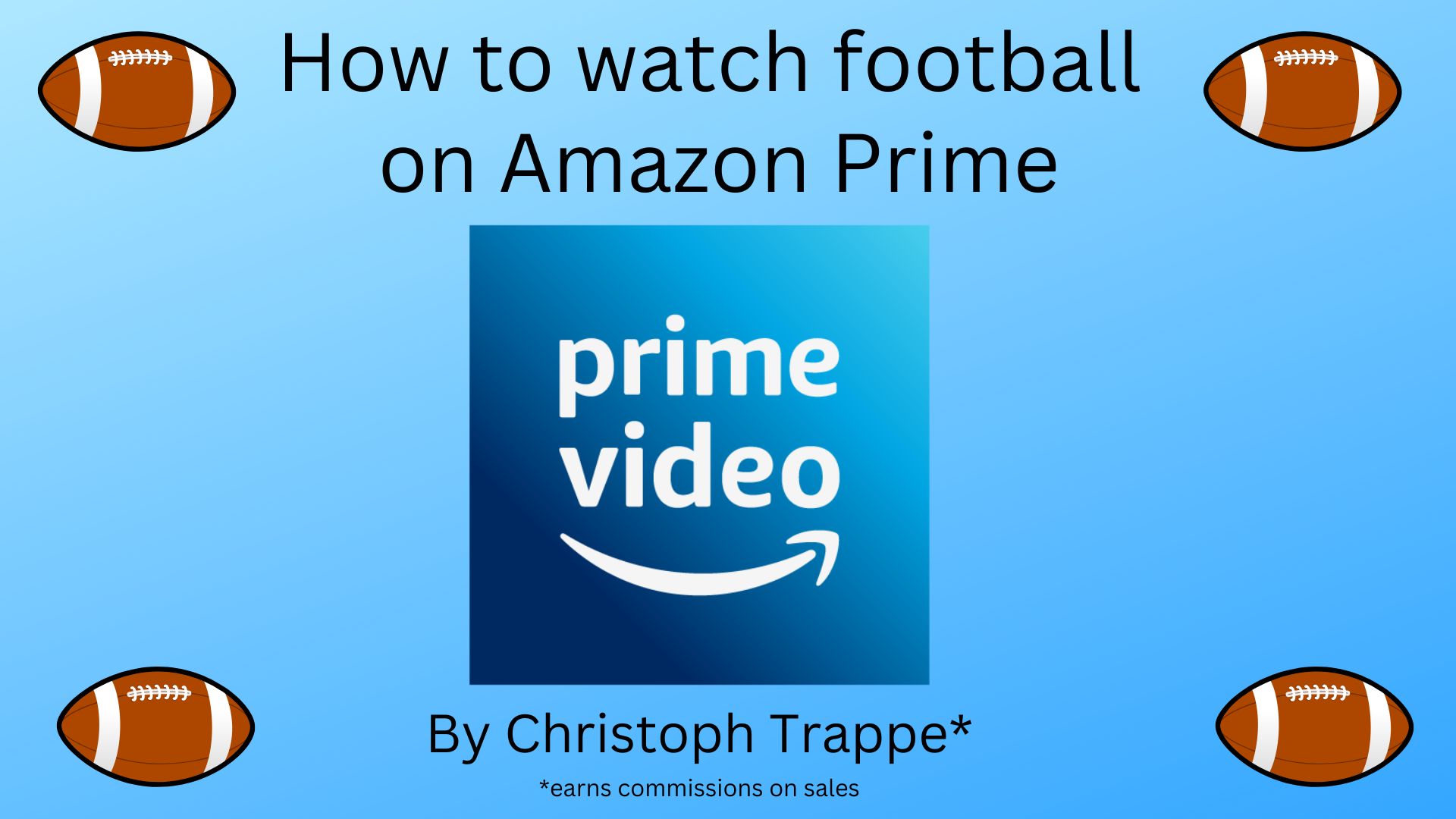 How to watch football on  Prime 